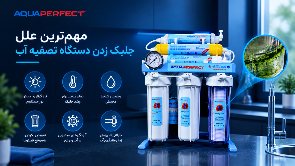 جلبک دستگاه تصفیه آب